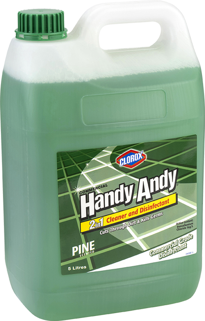 Clorox Handy Andy Cleaner & Disinfectant Green 5L