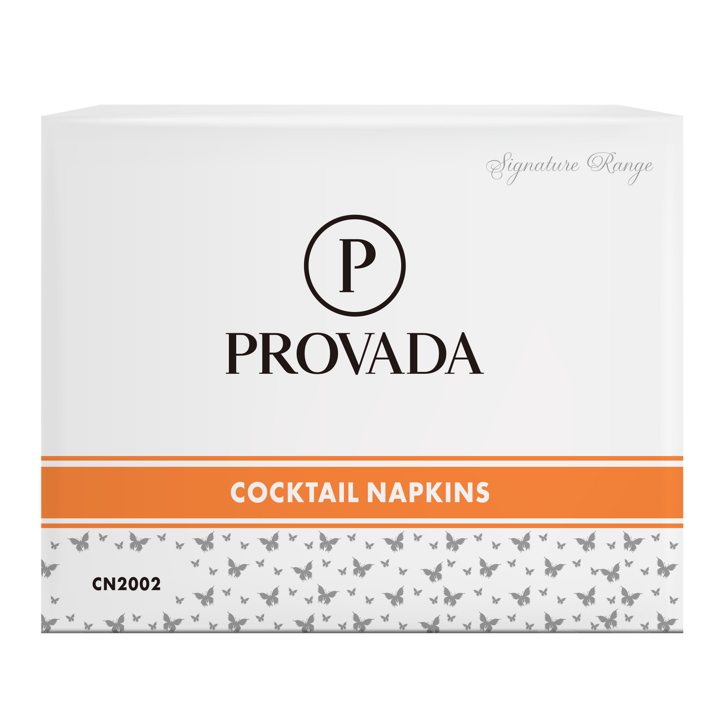 Provada Cocktail Napkins 2ply, 2000 Sheet 1/4 Fold White