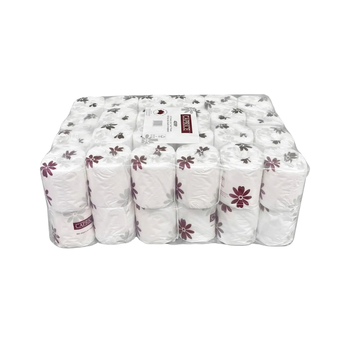 Caprice 400P 2ply 400 sheets Toilet Rolls 48 Pack