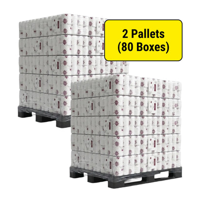 Caprice 400P 2ply 400 sheets Toilet Rolls 48 Pack