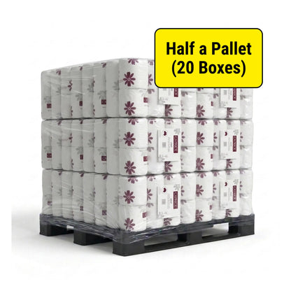 Caprice 400P 2ply 400 sheets Toilet Rolls 48 Pack