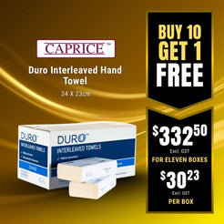 Caprice Duro Interleaved Hand Towel 24 X 23cm
