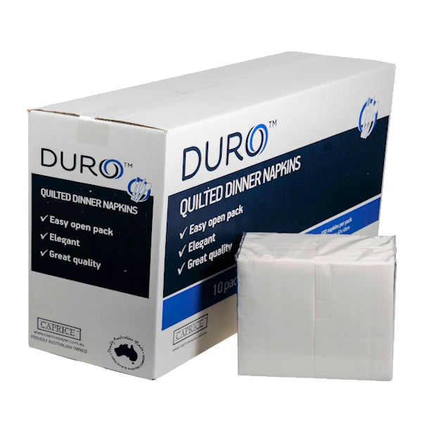 Caprice Duro Quilted Dinner 1000 Napkin GT Fold
