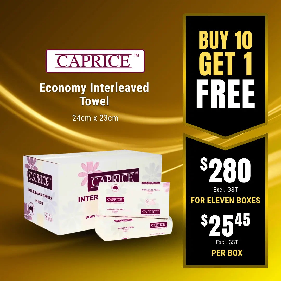 Caprice Economy Interleaved Towel 24cm x 23cm