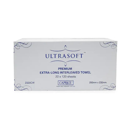 Caprice Ultrasoft Extra-Long Interleaved Towel 29 X 23CM