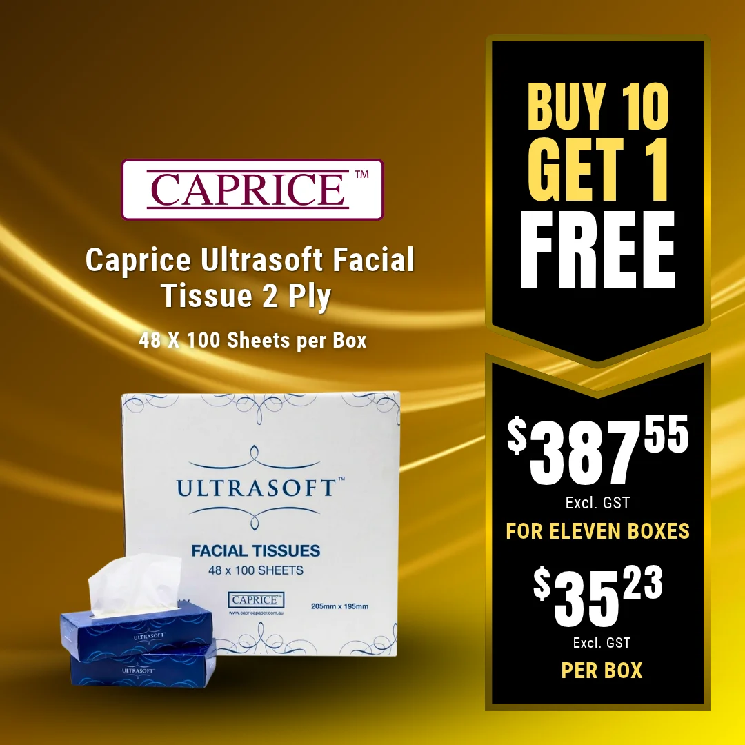 Caprice Ultrasoft Facial Tissue 2 Ply 48 X 100 sheet
