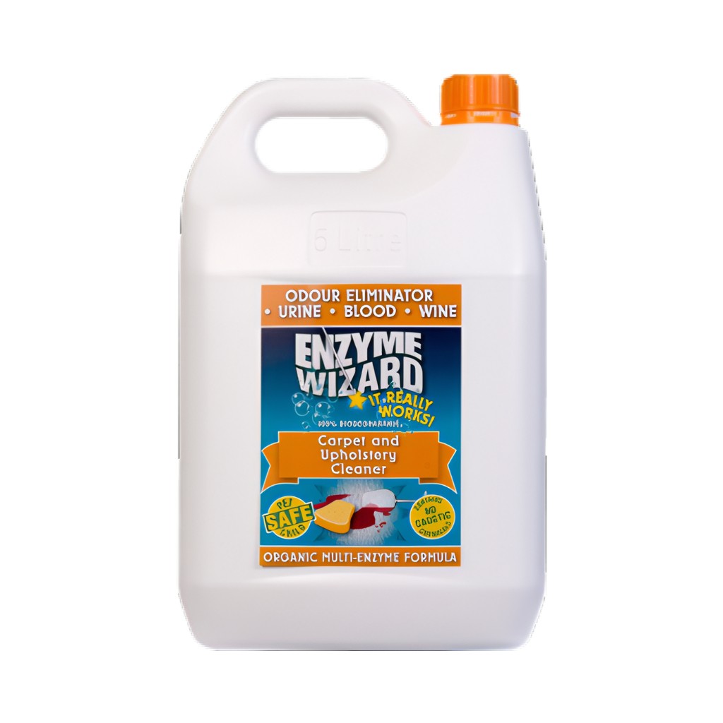 Enzyme Wizard Carpet & Upholstery Cleaner 750ml, 5L (2nd gen)