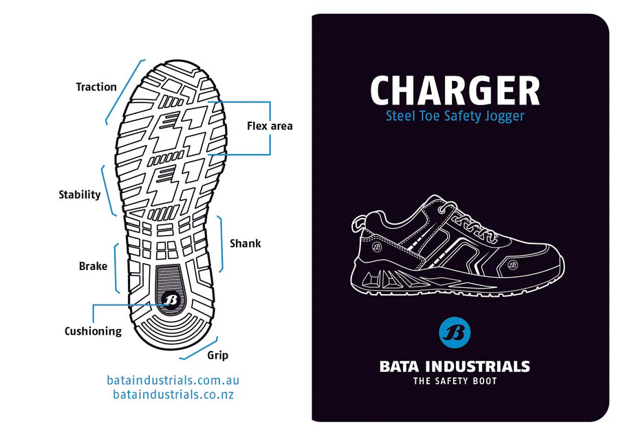 Bata Industrials Charger Sport Low Cut