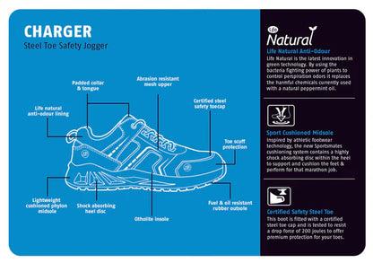 Bata Industrials Charger Sport Low Cut