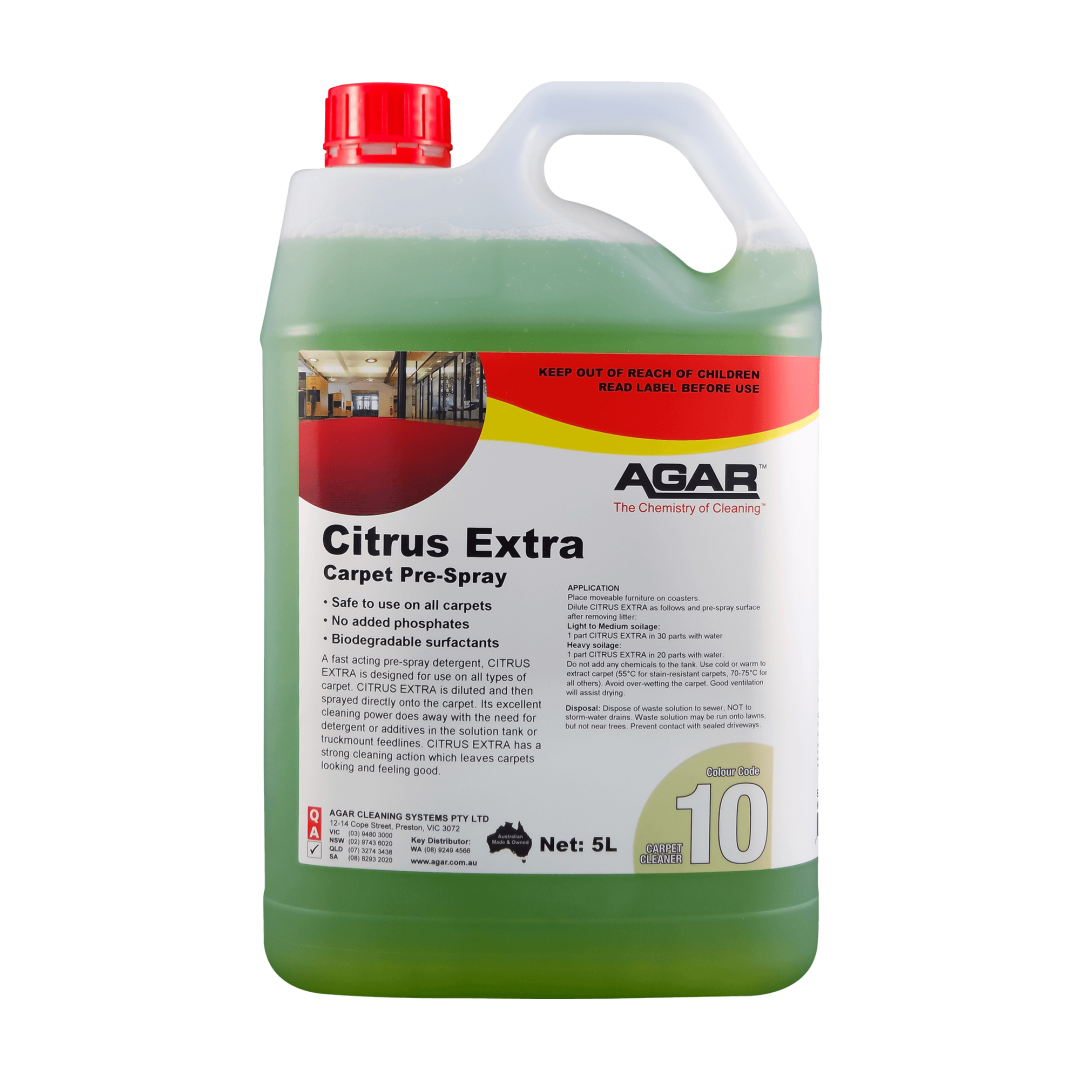 AGAR Citrus Extra 5lt Carpet Prespray