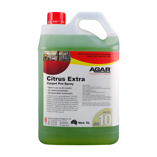 AGAR Citrus Extra 5lt Carpet Prespray