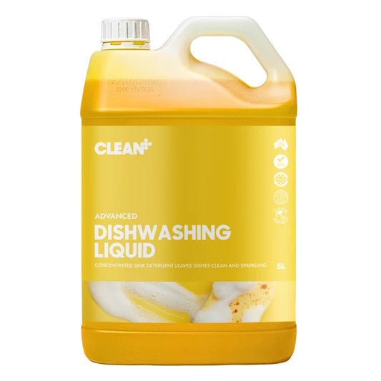 Clean Plus Advanced Sink Dishwashing Liquid 5Lt