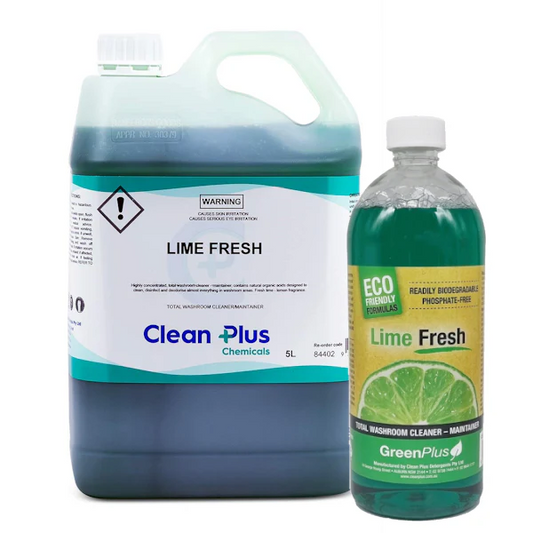 Clean Plus Lime Fresh Total Washroom Cleaner and Maintainer