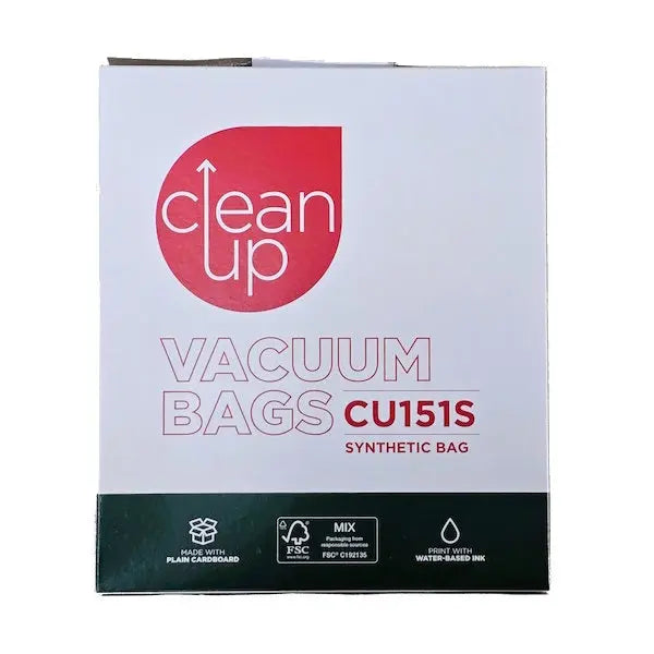 CleanUp CU151S Vacuum Bags 5 Pack