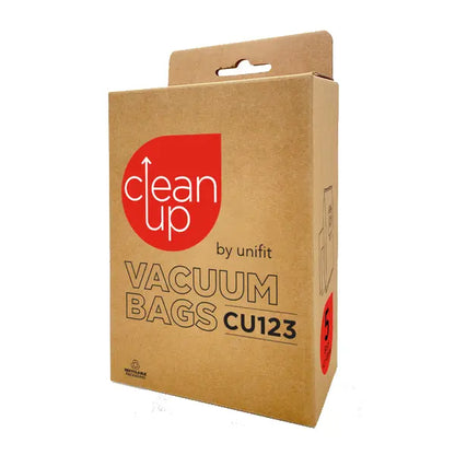 CleanUp CU123S Vacuum Bags 5 Pack