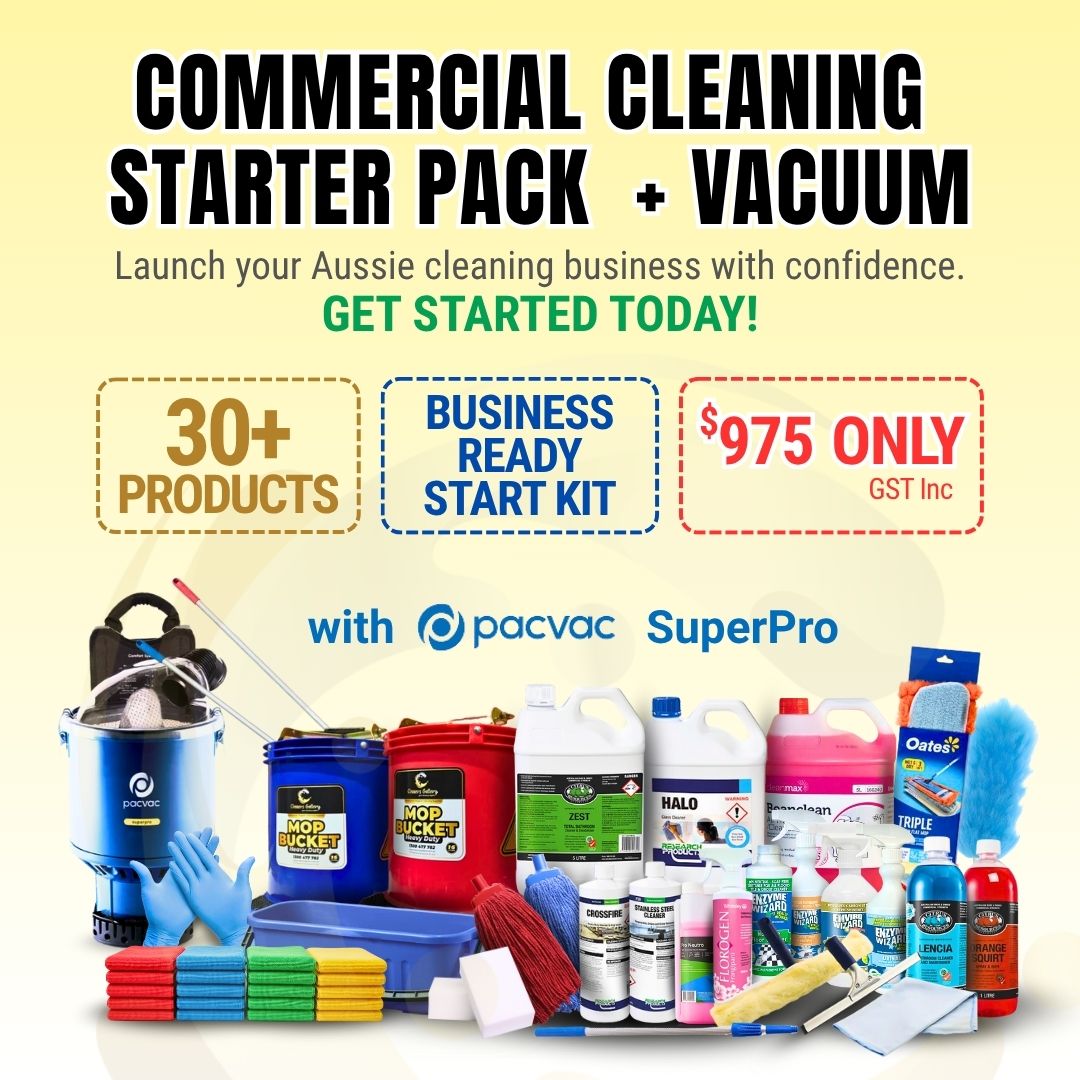 Commercial Cleaning Starter Pack for Cleaners – Cleaners Gallery