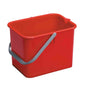 Red Cleaning Caddy Bucket - Cleaning Supplies