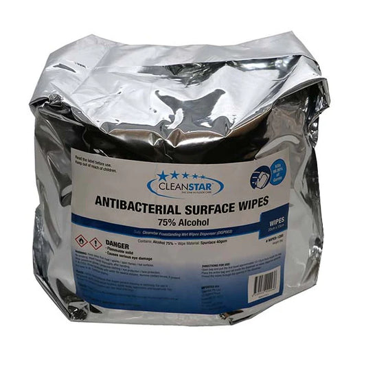 Cleanstar Antibacterial Surface Wipes