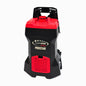 Cleanstar Prostar dust collector in black and red, featuring a top handle, front vent grille, and the Cleanstar Prostar logo on a white background.
