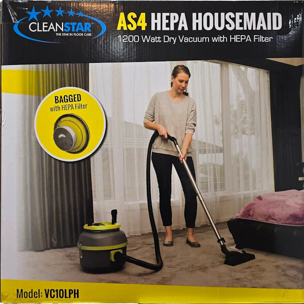 Housemaid 10 Litre Pull Along Vacuum Cleaner