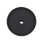 A round black foam disc with a central hole, shown against a plain white background.