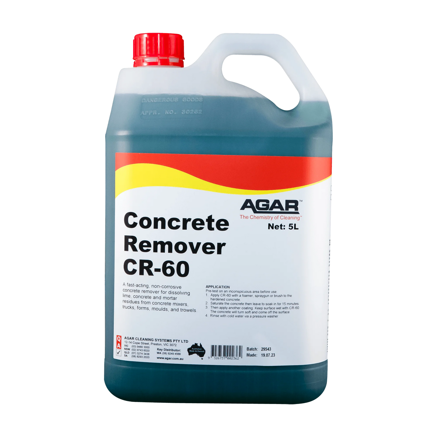 Agar Concrete Remover CR-60