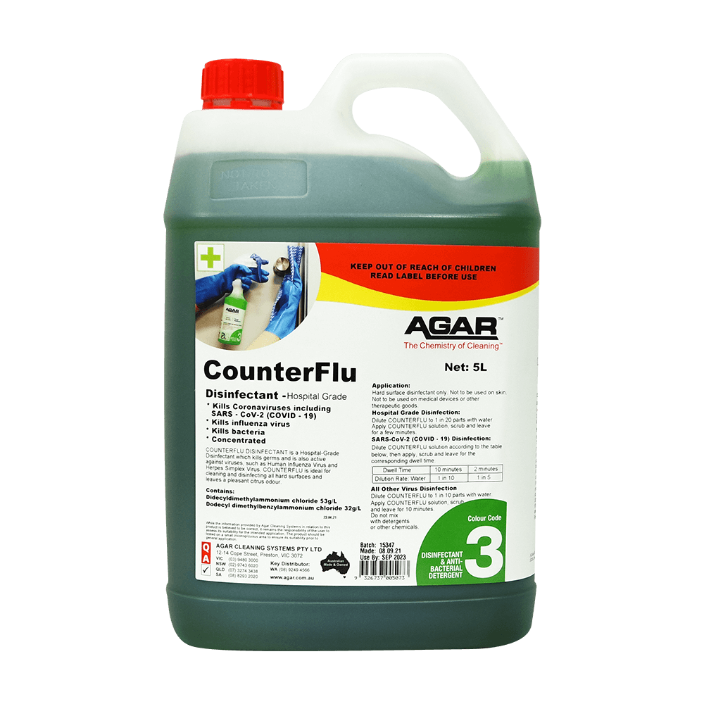 AGAR Counterflu 1lt & 5lt