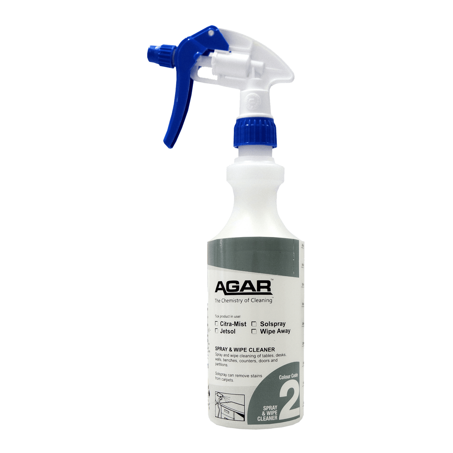 Agar Solspray Spray and Wipe Detergent 5L