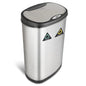 Dolphy 50L Touchless Trash Bins