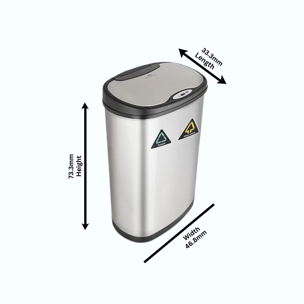 Dolphy 50L Touchless Trash Bins