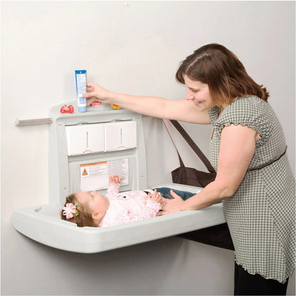 Dolphy Horizontal Baby Change Station- HDPE Plastic