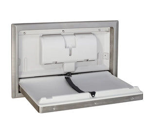 Dolphy Recessed Baby Change Station - Stainless Steel