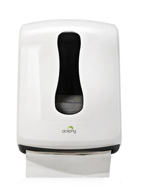 Slimline Paper Towel Dispenser - White/Black