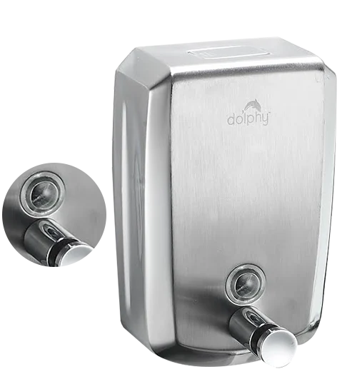Dolphy Stainless Steel Soap Dispenser 500ml