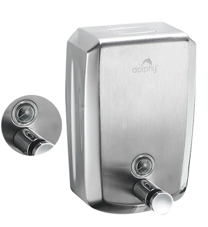 Dolphy Stainless Steel Soap Dispenser 500ml