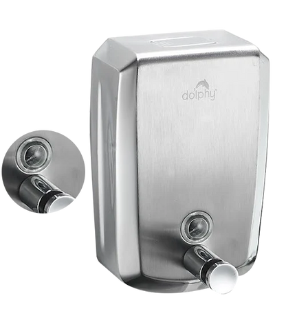 Dolphy Stainless Steel Soap Dispenser 500ml