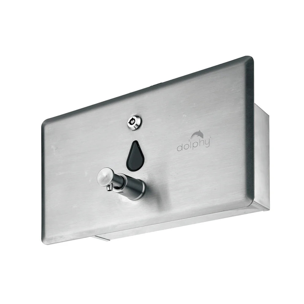 Dolphy Recessed Mounted Soap Dispenser Stainless Steel 1400 ML