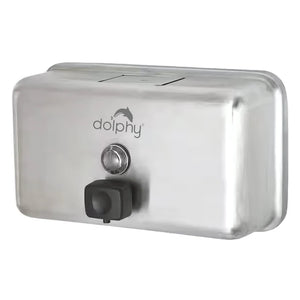 Dolphy Corrosion Resistant Horizontal S/S Soap Dispenser 1200mL