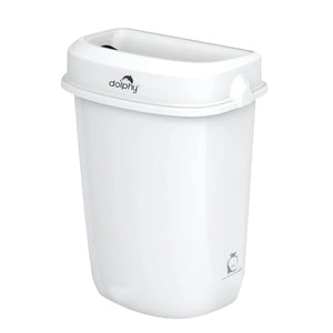 Dolphy PLAZA Rubbish Bins White - 32L