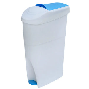 Dolphy Sanitary Bin with Paddle Sky-Blue - 18L