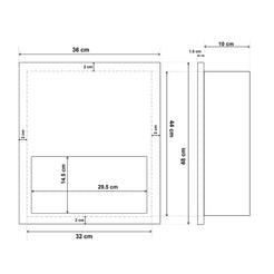 Dolphy Recessed Hand Dryer 1350W