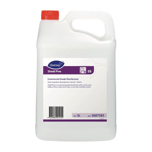 Diversey Shield Pine 5L - Commercial Grade Disinfectant Cleaner