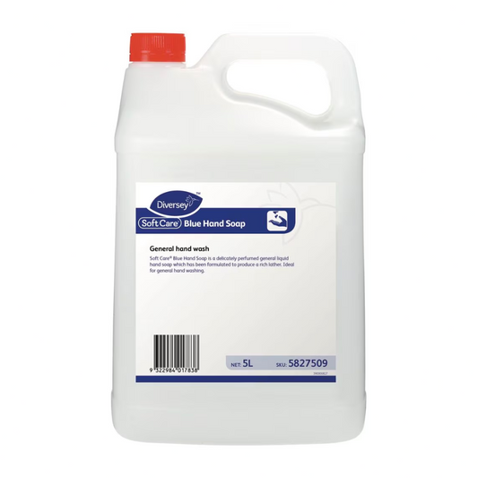 Diversey Soft Care Blue Hand Soap 5L - General Hand Wash