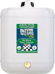 Enzyme Wizard No Rinse Floor Cleaner 1L, 5L (2nd gen)