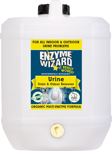 Enzyme Wizard Urine Stain & Odour Remover 750ml, 5L