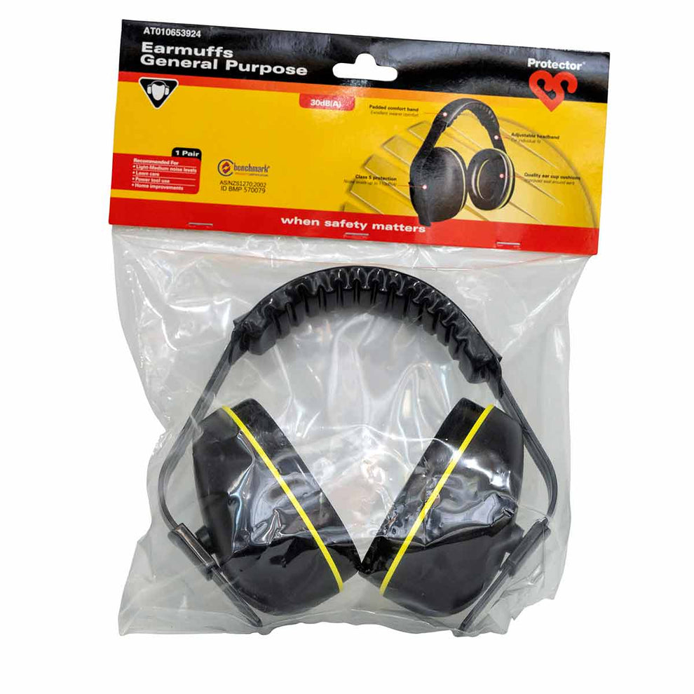 Earmuff Inserts Protector EAR MUFFS General Purpose - Safety Equipment – Cleaners Gallery