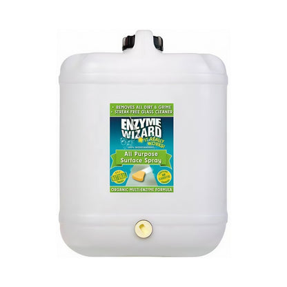 Enzyme Wizard All Purpose Surface Spray 750ml, 5L, 20L