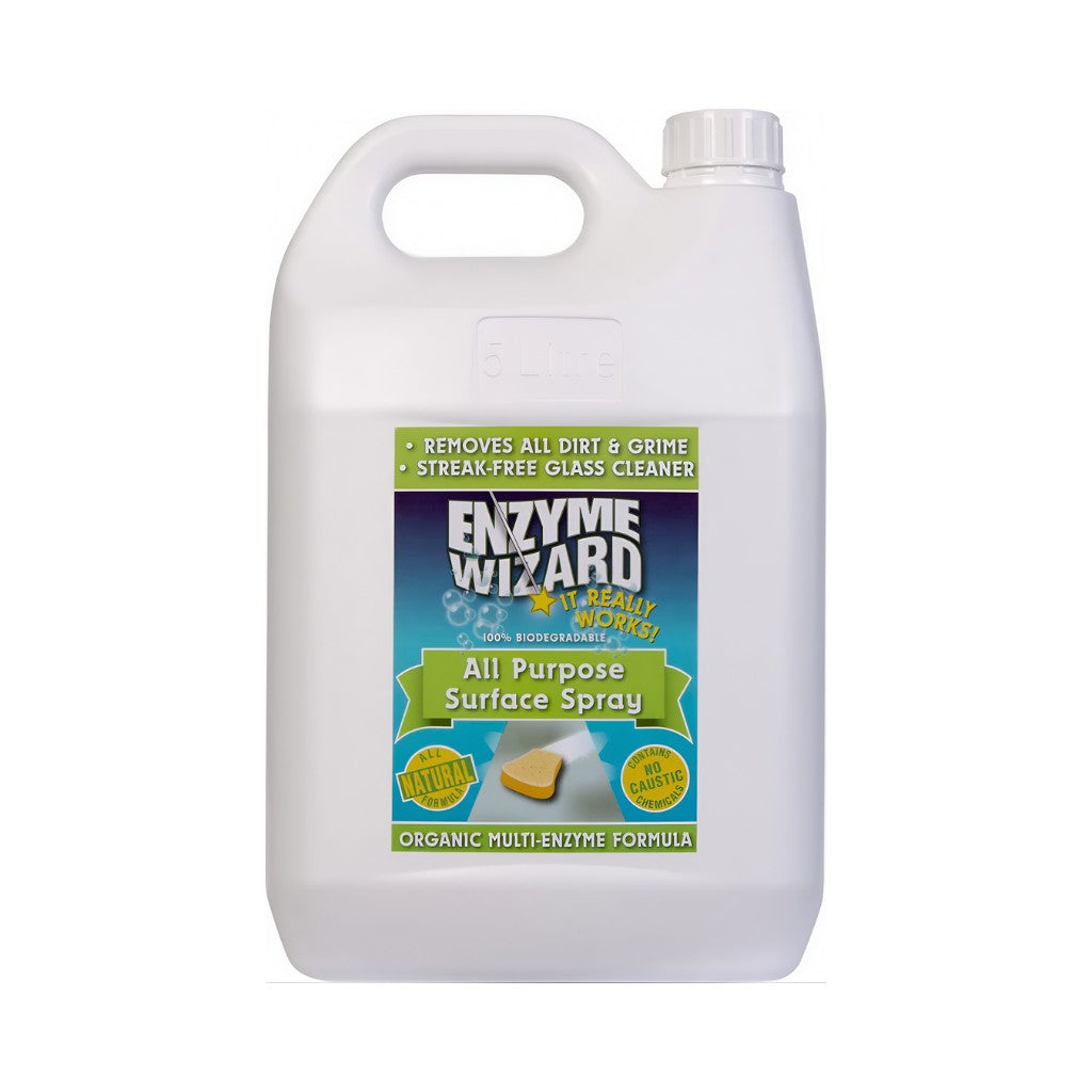 Enzyme Wizard All Purpose Surface Spray 750ml, 5L, 20L