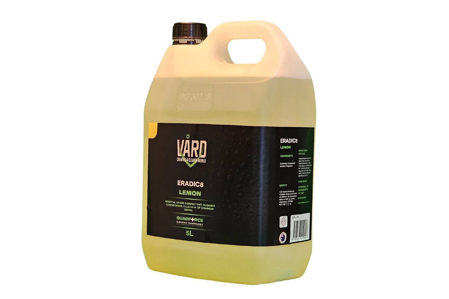 Vard QuadForce Eradic8 Hospital Grade Disinfectant