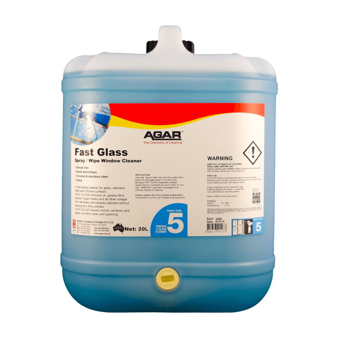 AGAR Fast Glass Window Cleaner 5L & 20L